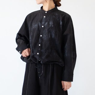 身長:162cm(別注 近江晒/ムラ染めブラック) 身長:162cm(別注 近江晒/ムラ染めブラック)