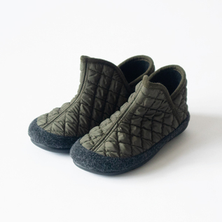 2WAY キルティングシューズ KHAKI