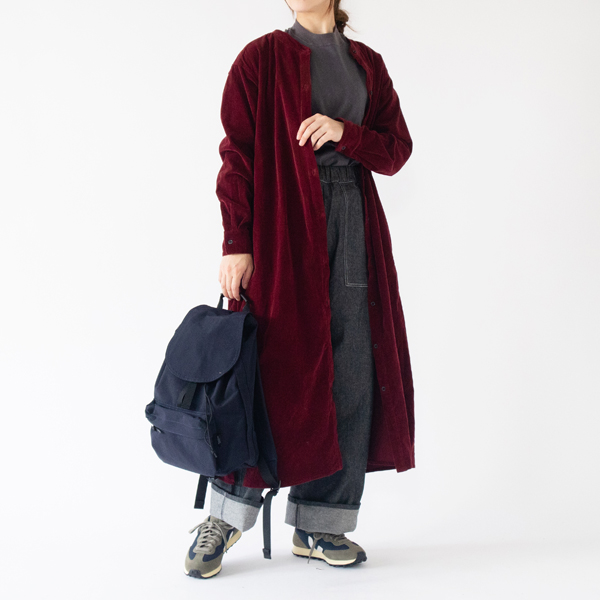 羽織りとして(BORDEAUX・身長162cm) 羽織りとして(BORDEAUX・身長162cm)