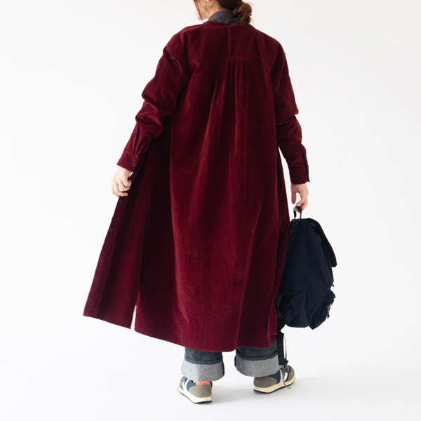 羽織りとして(BORDEAUX・身長162cm) 羽織りとして(BORDEAUX・身長162cm)