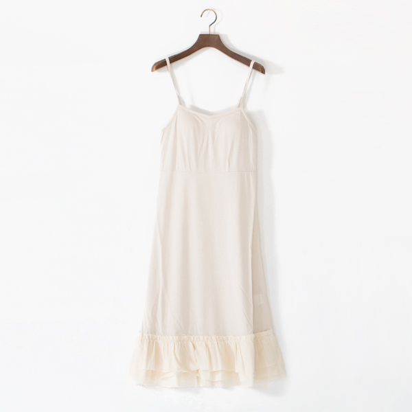 コットンモダールシルク スリップ(BEIGE) コットンモダールシルク スリップ(BEIGE)