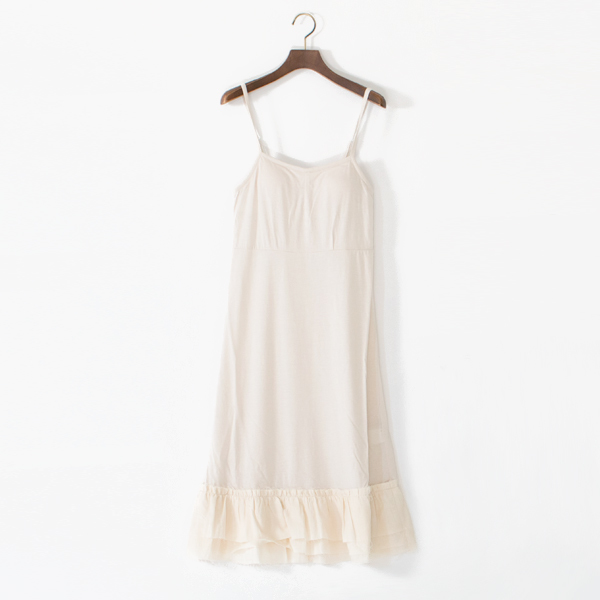 コットンモダールシルク スリップ(BEIGE)