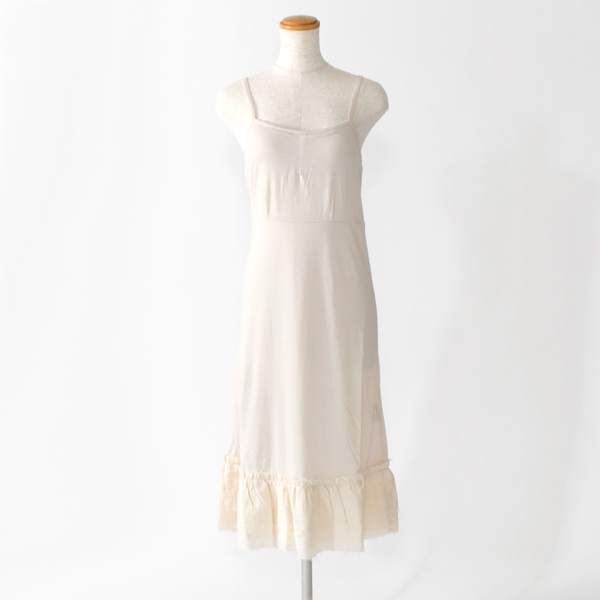 コットンモダールシルク スリップ(BEIGE) コットンモダールシルク スリップ(BEIGE)