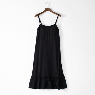 コットンモダールシルク スリップ(BLACK) コットンモダールシルク スリップ(BLACK)