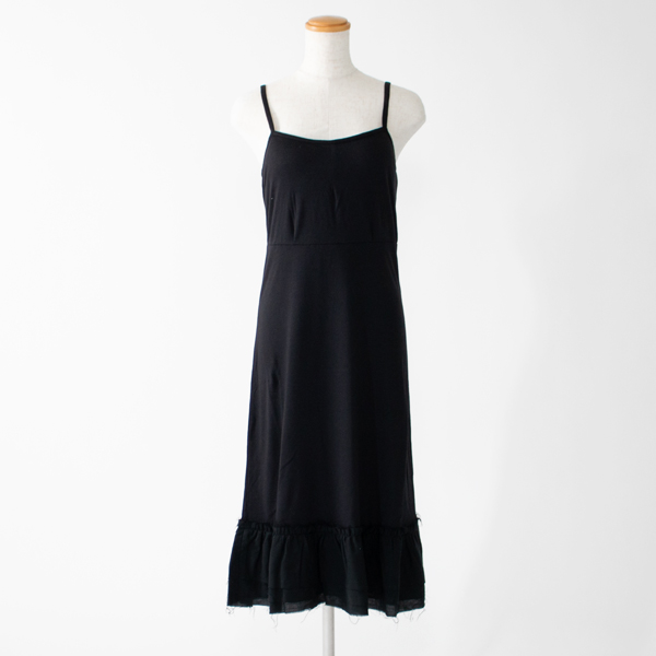 コットンモダールシルク スリップ(BLACK) コットンモダールシルク スリップ(BLACK)
