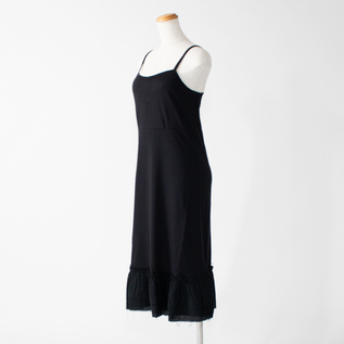 コットンモダールシルク スリップ(BLACK) コットンモダールシルク スリップ(BLACK)
