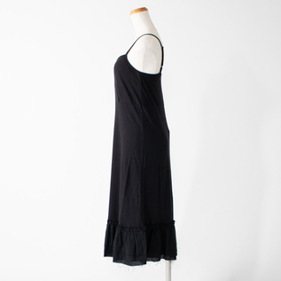 コットンモダールシルク スリップ(BLACK) コットンモダールシルク スリップ(BLACK)