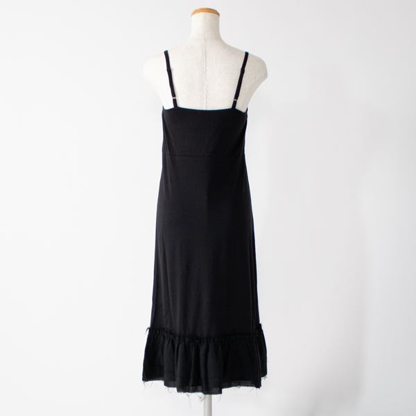 コットンモダールシルク スリップ(BLACK) コットンモダールシルク スリップ(BLACK)