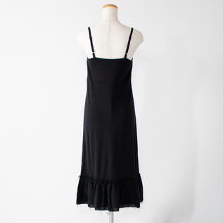 コットンモダールシルク スリップ(BLACK) コットンモダールシルク スリップ(BLACK)