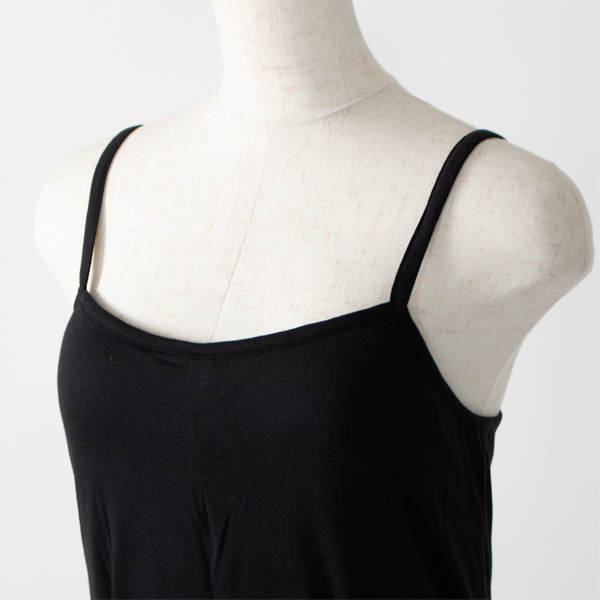 コットンモダールシルク スリップ(BLACK) コットンモダールシルク スリップ(BLACK)