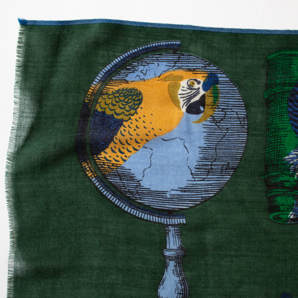 ウールストール ICONIQUE (GREEN) ウールストール ICONIQUE (GREEN)