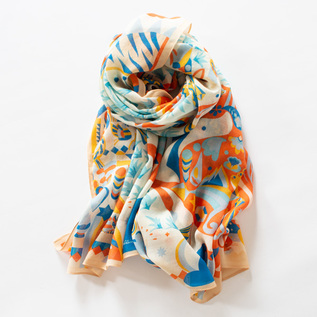 ウールストール LICORNE(BEIGE) ウールストール LICORNE(BEIGE)
