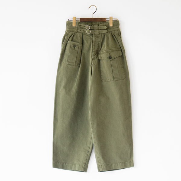ヘリンボーングルカパンツ(KHAKI) ヘリンボーングルカパンツ(KHAKI)