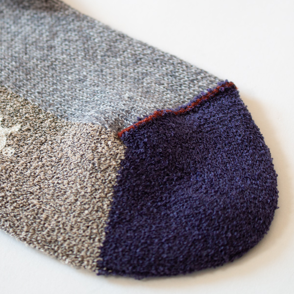 スポーツ・クルー メンズソックス(ミディアムグレー杢) スポーツ・クルー メンズソックス(ミディアムグレー杢)