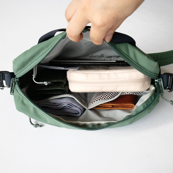 ハイコーストクロスボディバッグ(PATINA GREEN) ハイコーストクロスボディバッグ(PATINA GREEN)