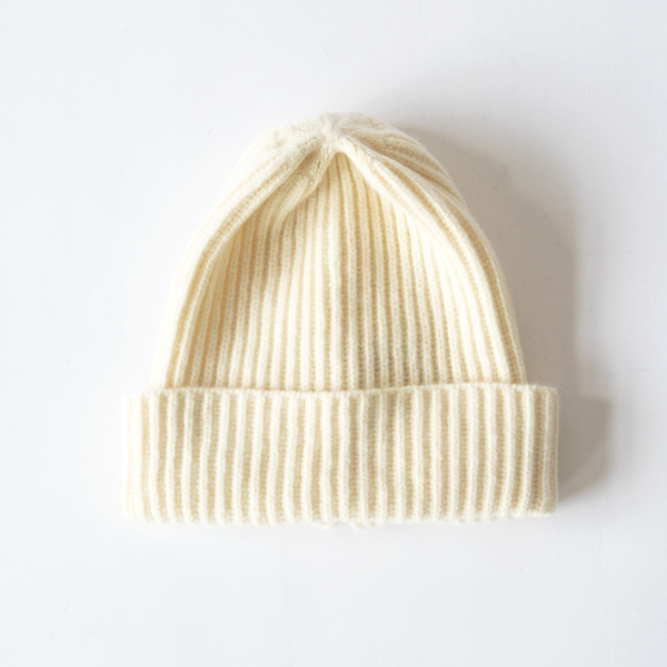 ニットキャップ aria(Ivory)