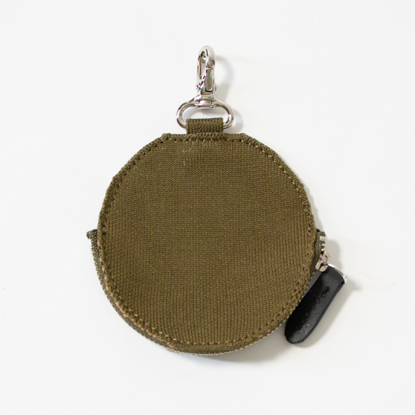 【受発注】スマホ コンビネーションバッグ(OPTION KNIT CIRCLE POUCH KHAKI) ※単体購入不可 【受発注】スマホ コンビネーションバッグ(OPTION KNIT CIRCLE POUCH KHAKI) ※単体購入不可