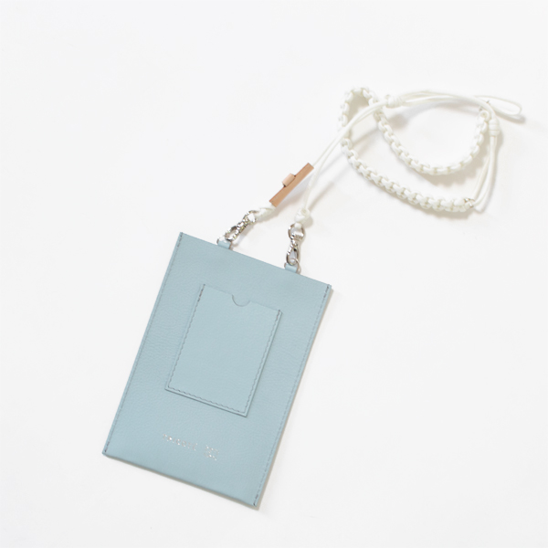 【受発注】スマホ コンビネーションバッグ(WHITE STRAP/BLUE GRAY CASE) 【受発注】スマホ コンビネーションバッグ(WHITE STRAP/BLUE GRAY CASE)