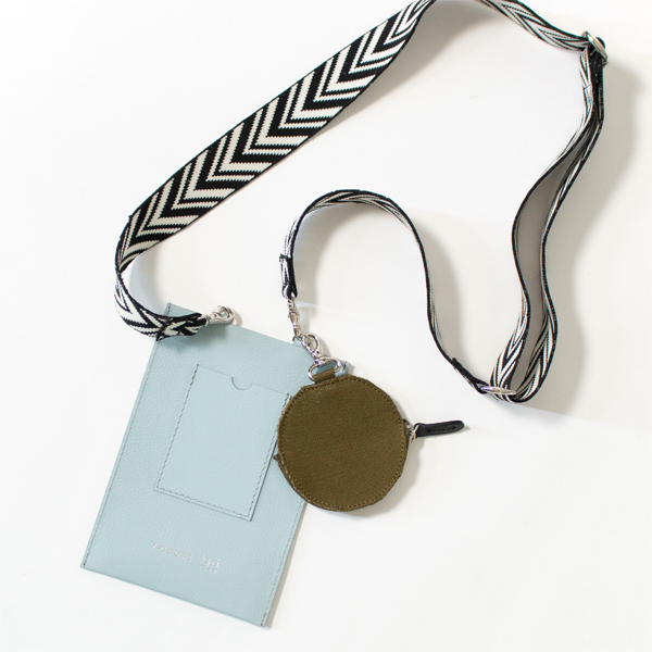 別売りの【受発注】ニット ショルダーストラップ、OPTION KNIT CIRCLE POUCH KHAKIと組み合わせて 別売りの【受発注】ニット ショルダーストラップ、OPTION KNIT CIRCLE POUCH KHAKIと組み合わせて