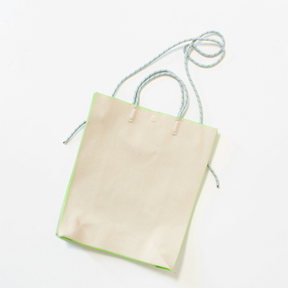 ペーパーニット トートバッグ(LARGE/BEIGE) ペーパーニット トートバッグ(LARGE/BEIGE)