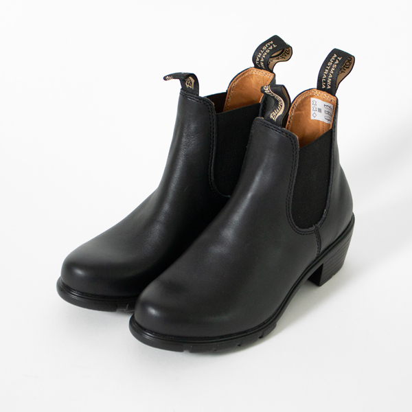 Blundstone 39 ヒールありサイドゴアブーツ ブラック UK4 ヒール付きサイドゴアブーツ BS1671009 ブラック／Blundstone