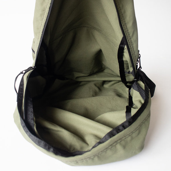 美品✨BATTLE LAKE バックパック USA製 オリーブ キャンバス デイパック／Battle Lake Outdoors（バトル・レイク