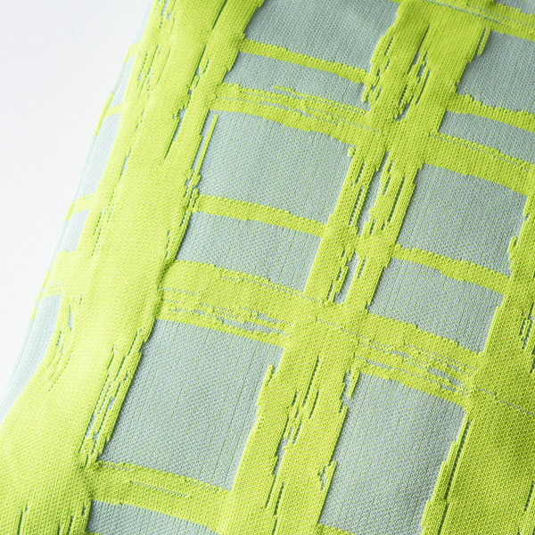 グレーと黄緑のチェック柄(CHECK(GRAY)) グレーと黄緑のチェック柄(CHECK(GRAY))