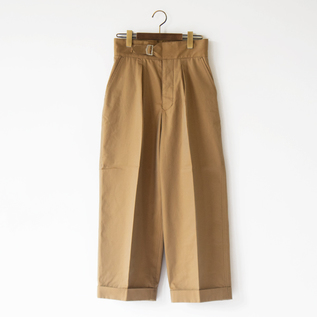 BESPOKE GURKHA WIDE PANTS