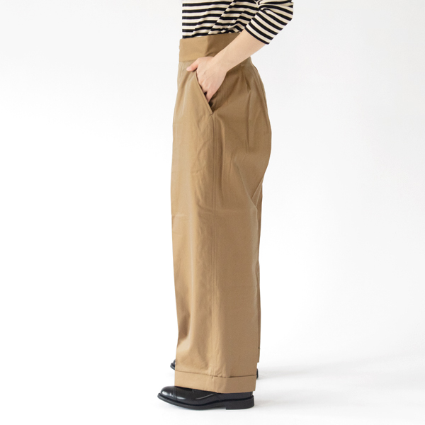 BESPOKE GURKHA WIDE PANTS／HAVERSACK / Shop ZUTTO for the long
