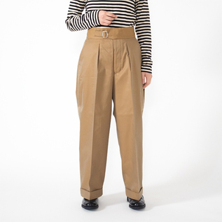 別注】コンパクトギャバ グルカワイドパンツ／HAVERSACK（ハバーサック