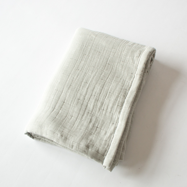【別注】8重ガーゼブランケット シングル GREY 【別注】8重ガーゼブランケット シングル GREY