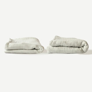 左が新品、右が一度洗濯したもの。一度洗うだけでふんわりします 左が新品、右が一度洗濯したもの。一度洗うだけでふんわりします