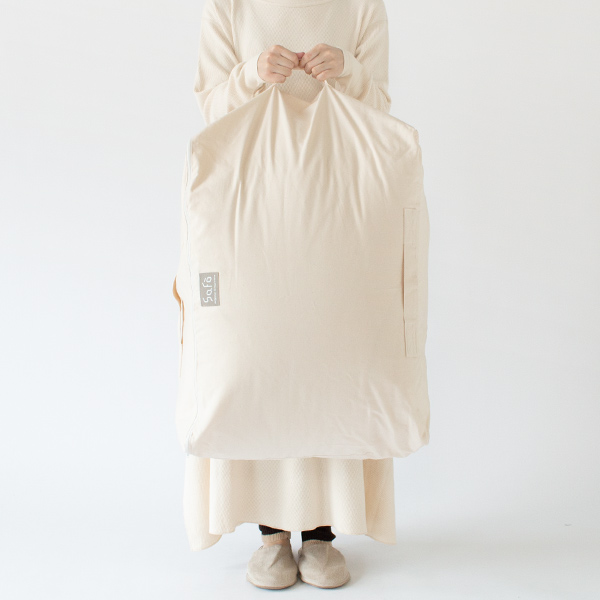 持ち手付きの収納袋と一緒にお届けします 持ち手付きの収納袋と一緒にお届けします