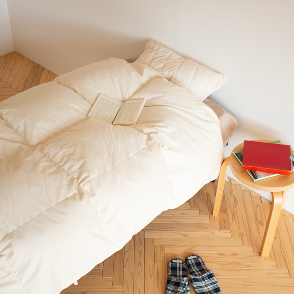 【受発注】オーガニック羽毛布団(シングル) 【受発注】オーガニック羽毛布団(シングル)
