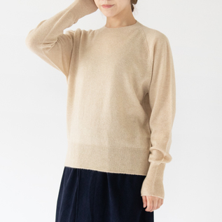 カシミヤ ラグランセーター／FACTORY（ファクトリー）｜愛着を持って