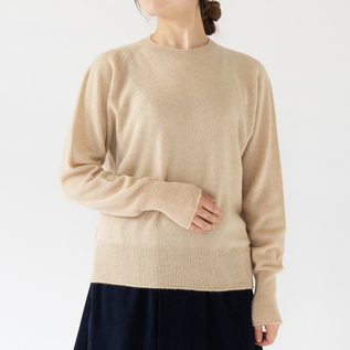 カシミヤ ラグランセーター／FACTORY（ファクトリー）｜愛着を持って