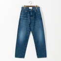 JUAG14013A mid rise jeans vintage wash MID