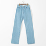 JUAG14023A hight rise wide jeans FAD
