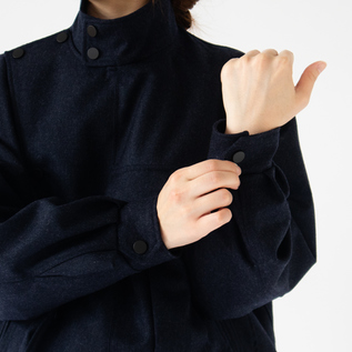 haversack ハバーサック モーターサイクルジャケット アーミサージメルトン モーターサイクルJAC／HAVERSACK