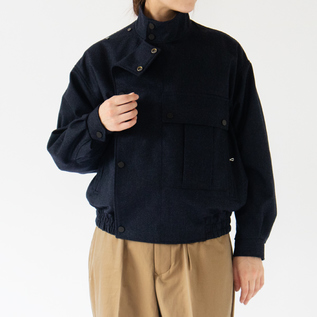 haversack ハバーサック モーターサイクルジャケット アーミサージメルトン モーターサイクルJAC／HAVERSACK