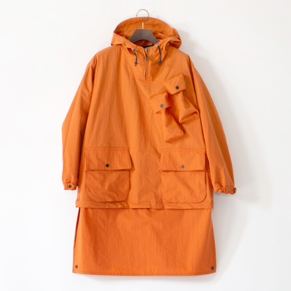 高密度ドライタフタ アノラックパーカ(ORANGE)