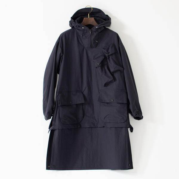 高密度ドライタフタ アノラックパーカ(NAVY)