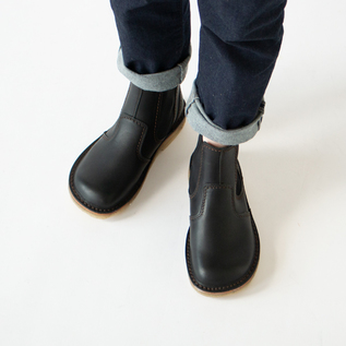 サイドゴアブーツ ROSKILDE BLACK サイドゴアブーツ ROSKILDE BLACK