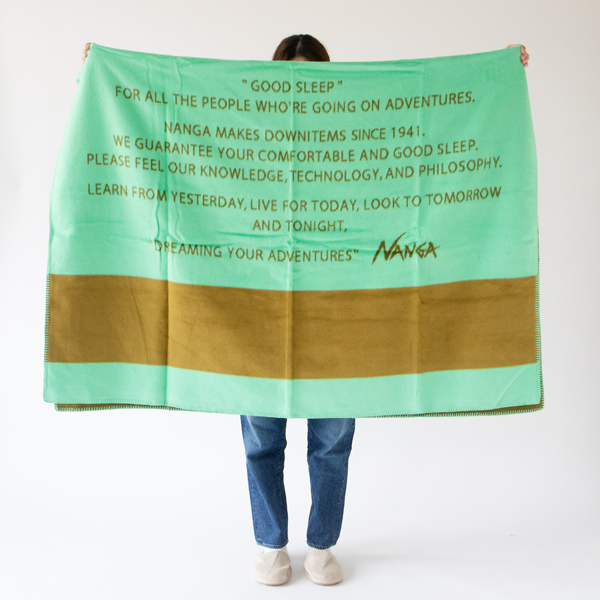 フリースブランケット(MINT)