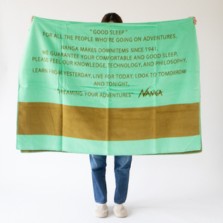 フリースブランケット／NANGA（ナンガ）｜愛着を持ってずっと