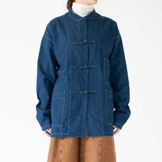 DENIM KUNG-FU JACKET／FOB FACTORY / Shop ZUTTO for the long