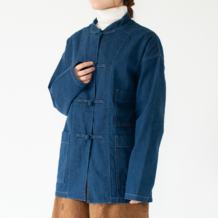 DENIM KUNG-FU JACKET／FOB FACTORY / Shop ZUTTO for the long