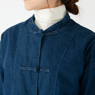 DENIM KUNG-FU JACKET／FOB FACTORY / Shop ZUTTO for the long
