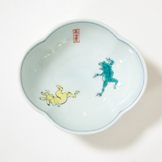 鳥獣戯画雲型小鉢5枚組／宮本泰山堂(みやもとたいざんどう)｜愛着を