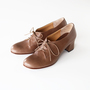 chausser レースアップパンプス CGY